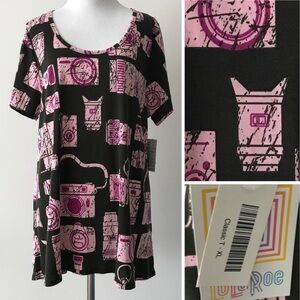 LuLaRoe Camera Photography Classic T size XL ~ NWT NEW tee shirt top LLR